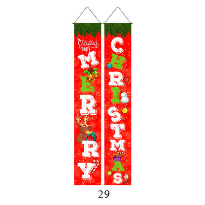 Christmas Door Banner Decoration