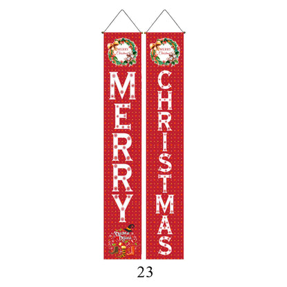 Christmas Door Banner Decoration