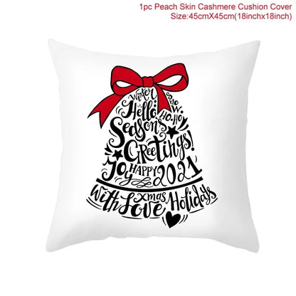 Cartoon Christmas Pillow Cover