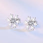 Christmas Snowflake Stud Earrings