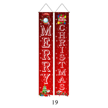 Christmas Door Banner Decoration