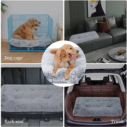 Plush Washable Dog Bed